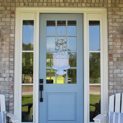 BIRTHDAY CAKE DOOR HANGER