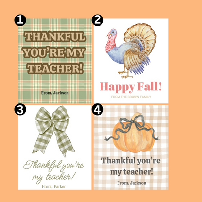 THANKSGIVING TEACHER GIFT